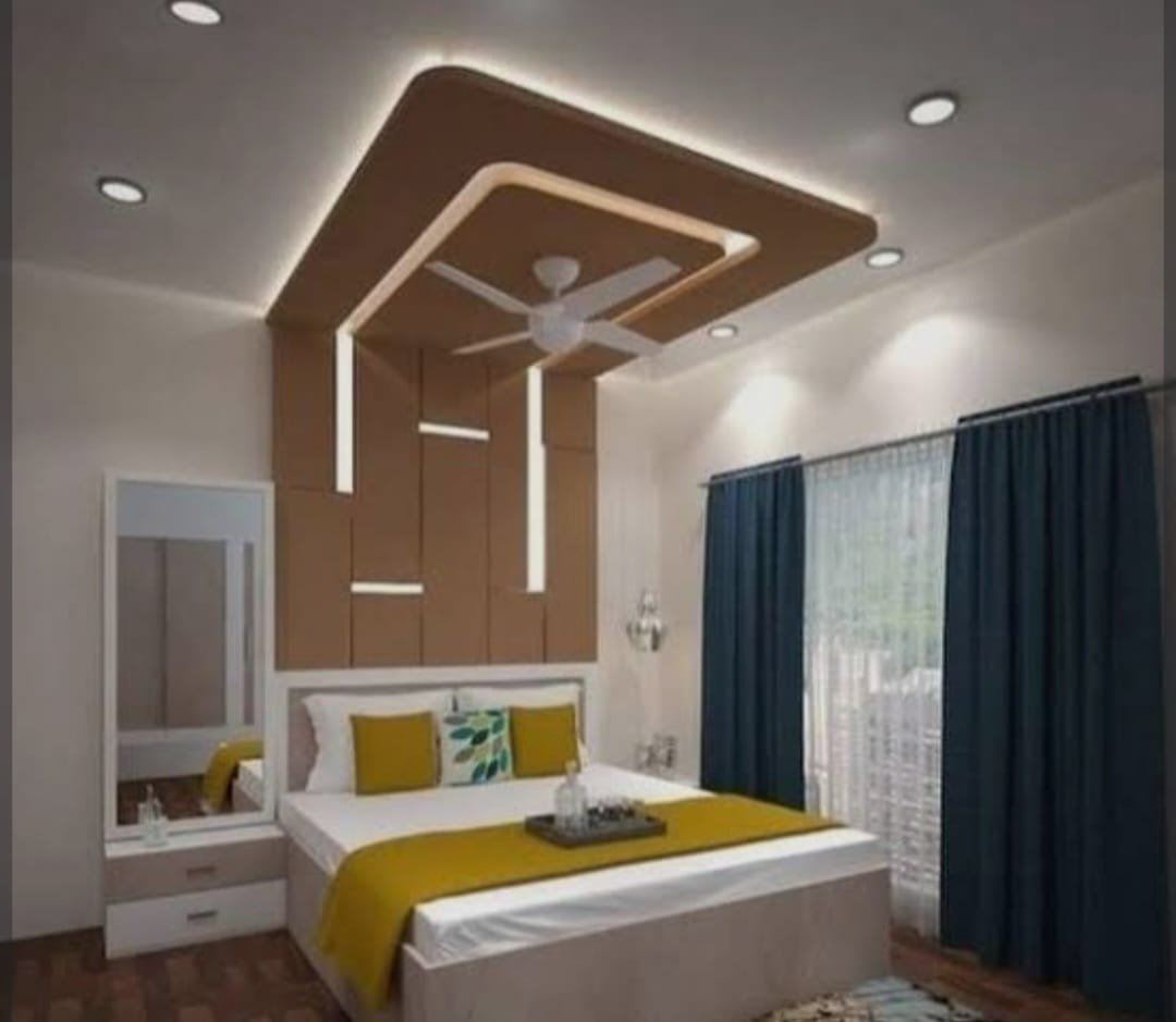 Bedroom With Wooden Floor